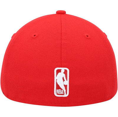 Shop New Era Red Chicago Bulls Team Low Profile 59fifty Fitted Hat