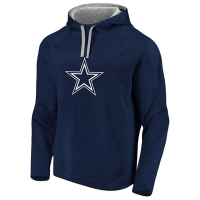 Dallas Cowboys Profile Navy Big & Tall Two-Sided Navy Shirt Hoodie