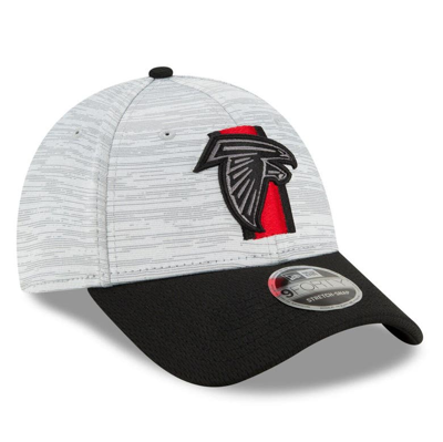 Men's Atlanta Falcons New Era Gray/Black 2021 NFL Training Camp Official  9FIFTY Snapback Adjustable Hat