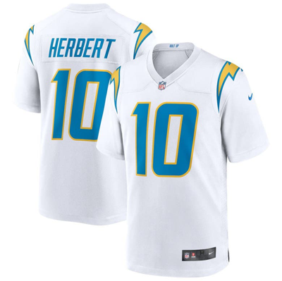 Nike, Shirts, Authentic Los Angeles Chargers Justin Herbert Jersey