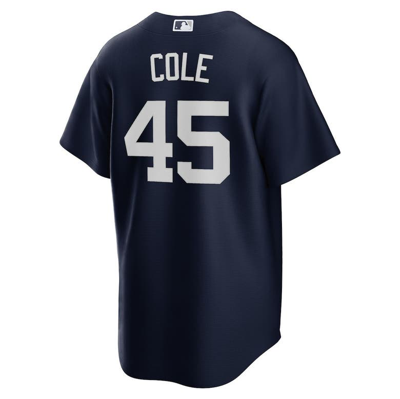 Men's Nike Gerrit Cole Navy New York Yankees Alternate 2020 Replica Player Jersey