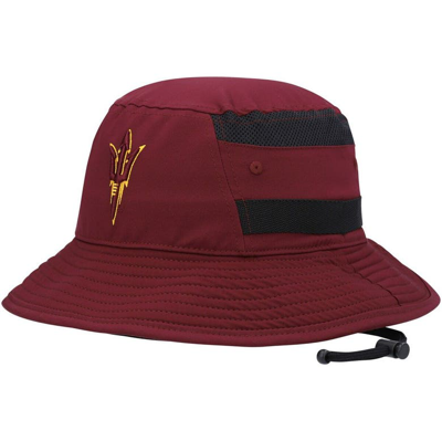 Shop Adidas Originals Adidas Maroon Arizona State Sun Devils 2021 Sideline Aeroready Bucket Hat