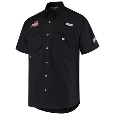 Shop Columbia Pfg Black Ohio State Buckeyes Bonehead Button-up Shirt