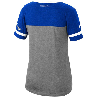 Shop Mitchell & Ness Penny Hardaway Heathered Charcoal Orlando Magic Team Captain V-neck T-shirt In Heather Charcoal