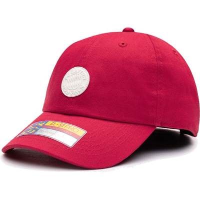 Shop Fan Ink Red Bayern Munich Casuals Adjustable Hat