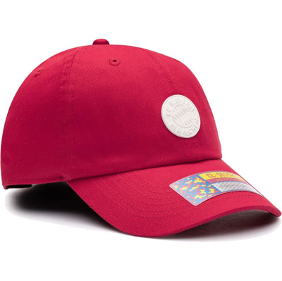 Shop Fan Ink Red Bayern Munich Casuals Adjustable Hat