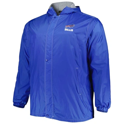 Dunbrooke Royal Buffalo Bills Big & Tall Legacy Stadium Full-zip