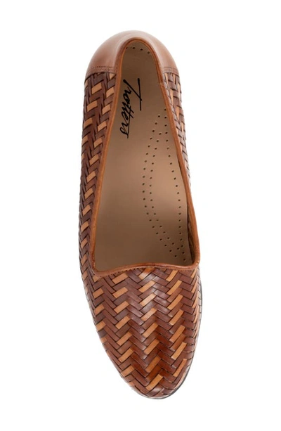 Shop Trotters Liz Iii Flat In Brown Multi