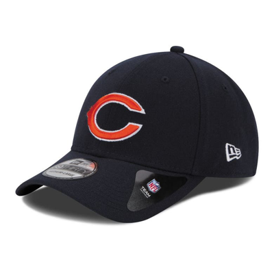Shop New Era Chicago Bears  39thirty Team Classic Flex Hat In Navy