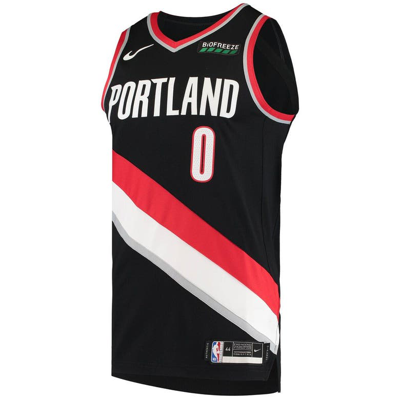 Shop Nike Damian Lillard Black Portland Trail Blazers 2020/21 Authentic Jersey