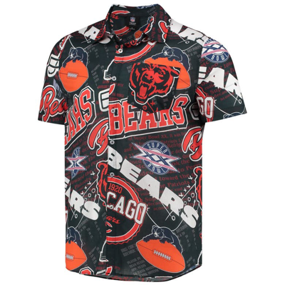Shop Foco Navy Chicago Bears Thematic Button-up Shirt