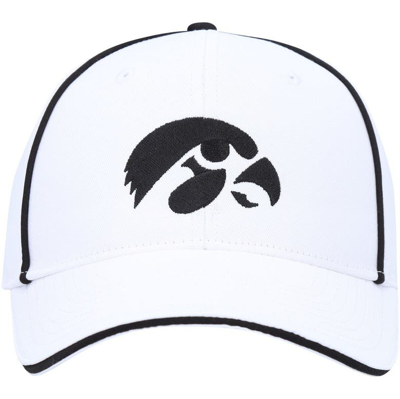 Shop Colosseum White Iowa Hawkeyes Take Your Time Snapback Hat