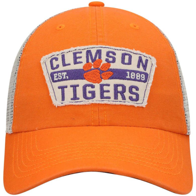 Shop 47 ' Orange Clemson Tigers Crawford Clean Up Trucker Snapback Hat