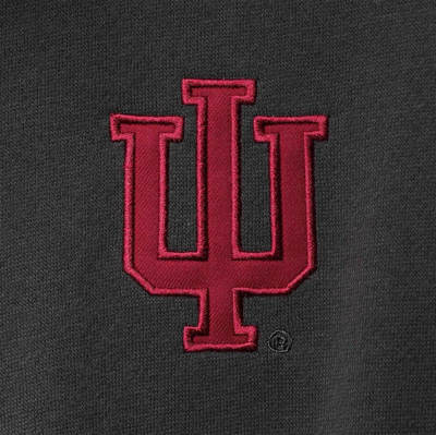 Shop Colosseum Charcoal Indiana Hoosiers Tortugas Logo Quarter-zip Pullover Jacket