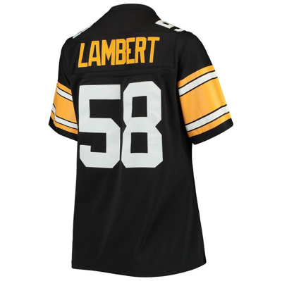 Shop Mitchell & Ness Jack Lambert Black Pittsburgh Steelers Legacy Replica Player Jersey