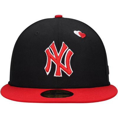 NEW YORK YANKEES GRAY RED NEW ERA 59FIFTY FITTED HAT