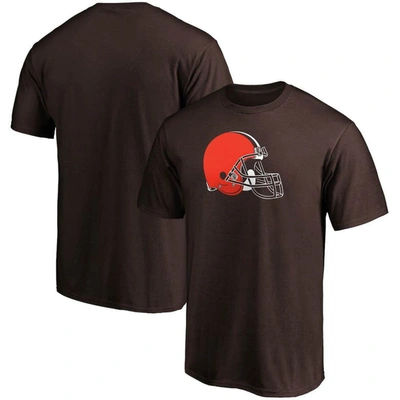Shop Fanatics Branded Brown Cleveland Browns Primary Logo Team T-shirt