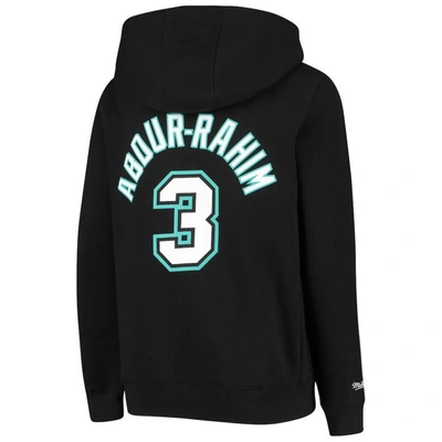 Shop Mitchell & Ness Youth  Shareef Abdur-rahim Black Vancouver Grizzlies Hardwood Classics Name & Number