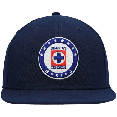 Shop Fi Collection Navy Cruz Azul Dawn Snapback Hat
