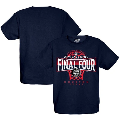 Shop Blue 84 Basketball Tournament March Madness Final Four T-shirt In Navy
