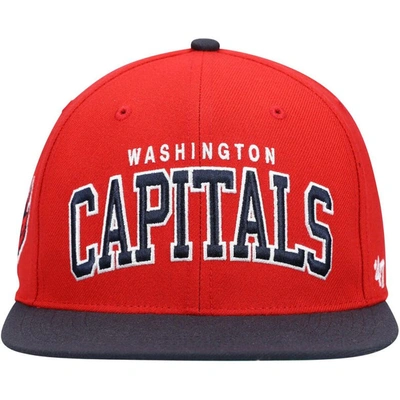 Shop 47 ' Red Washington Capitals Captain Snapback Hat