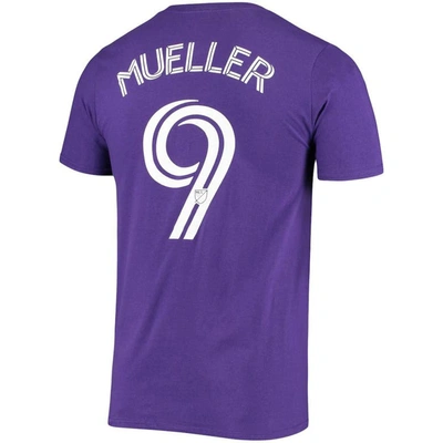 Shop Fanatics Branded Chris Mueller Purple Orlando City Sc Authentic Stack T-shirt