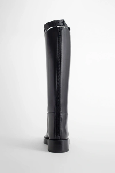 Ann Demeulemeester Woman Black Boots In Black