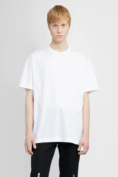 Shop Comme Des Garçons Homme Deux Man White T-shirts