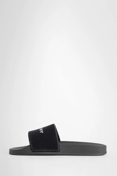 Shop Givenchy Woman Black Slides