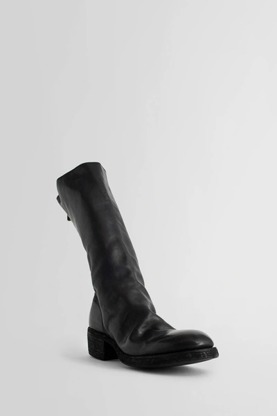 Guidi Woman Black Boots In Black
