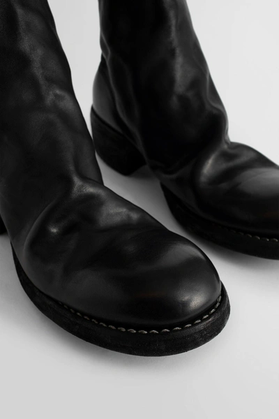 Guidi Woman Black Boots In Black