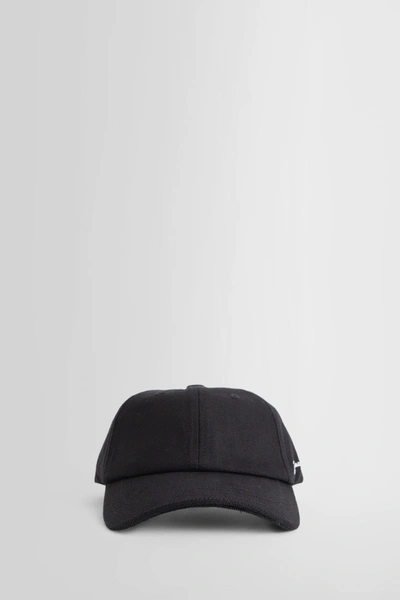 Shop Jacquemus Unisex Black Hats