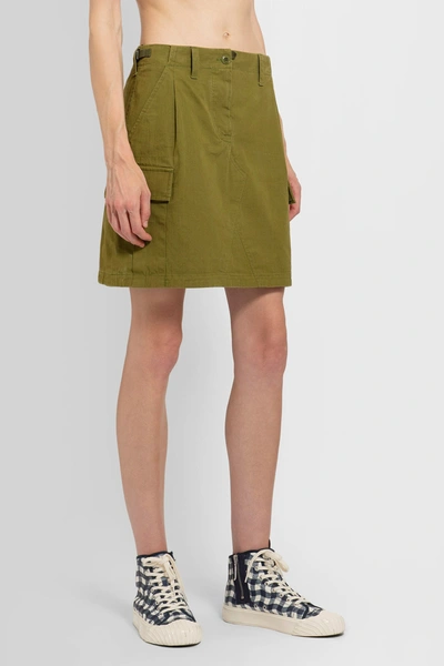 Shop Kenzo Woman Green Skirts