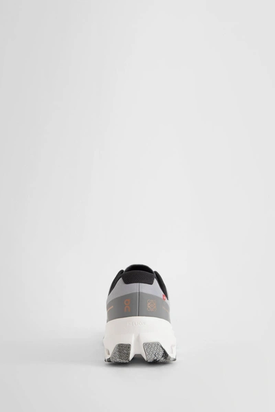 Loewe On Cloudventure Shell-trimmed Mesh Sneakers In Grey