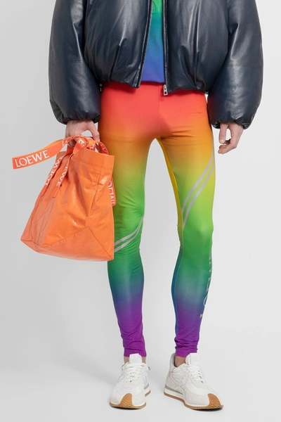 Shop Loewe Man Multicolor Leggings