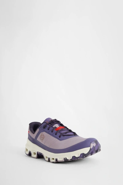 Shop Loewe Woman Purple Sneakers