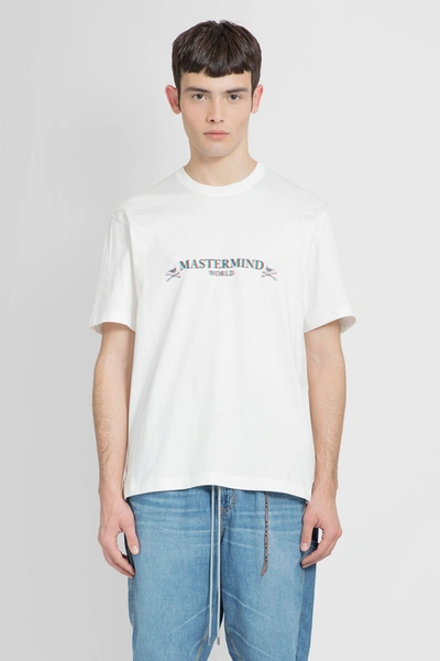 Shop Mastermind Japan Man White T-shirts