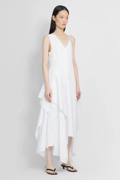 Shop Niccolò Pasqualetti Woman White Dresses