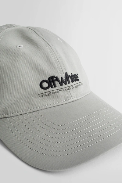 Shop Off-white Man Grey Hats