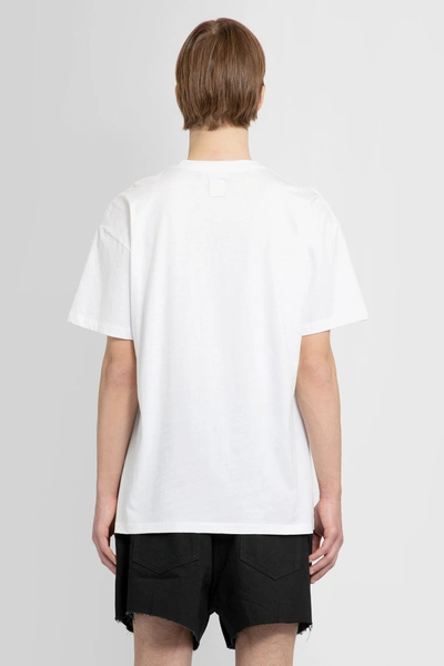 Shop Raf Simons Man White T-shirts