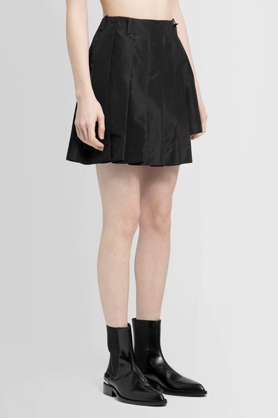 Shop Simone Rocha Woman Black Skirts