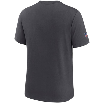 Men's Nike Charcoal Detroit Lions 2021 NFL Crucial Catch Performance T-Shirt