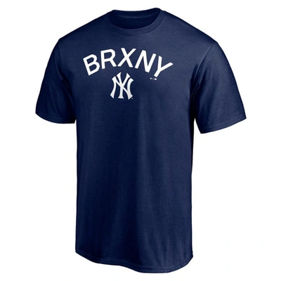 Shop Fanatics Branded Navy New York Yankees Hometown T-shirt