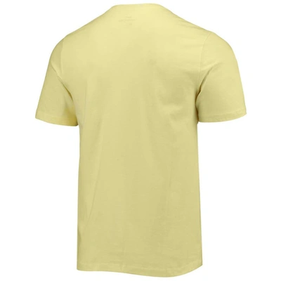 Shop Nike Yellow Club America Swoosh Logo T-shirt