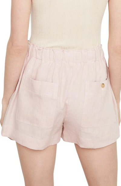 Shop Vince Drawstring Shorts In Rose Pearl