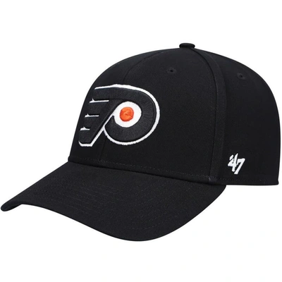 Shop 47 ' Black Philadelphia Flyers Legend Mvp Adjustable Hat