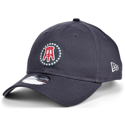 New Era Graphite Barstool Sports Patch 9twenty Adjustable Hat In Graphite