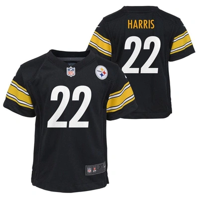 Shop Nike Toddler  Najee Harris Black Pittsburgh Steelers Game Jersey