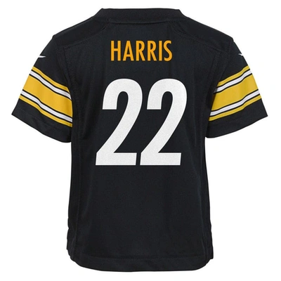Shop Nike Toddler  Najee Harris Black Pittsburgh Steelers Game Jersey