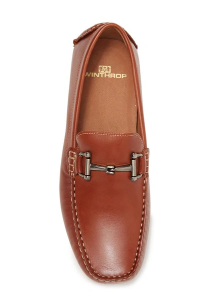 Shop Winthrop Key Largo Horsebit Loafer In Tan